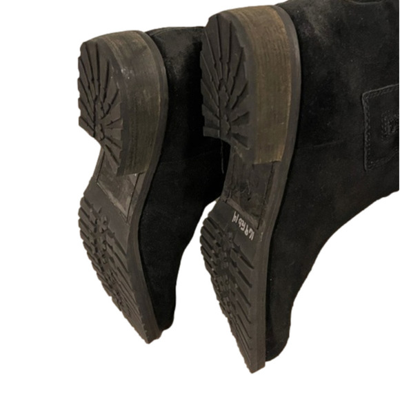 Matt Bernson Black Suede Knee High Boots Size 7  Retail $295 - Picture 8 of 16
